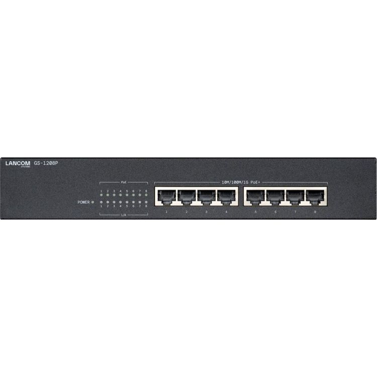 Tootefoto - Lancom Systems GS-1208P Unmanaged Gigabit Ethernet Switch with PoE