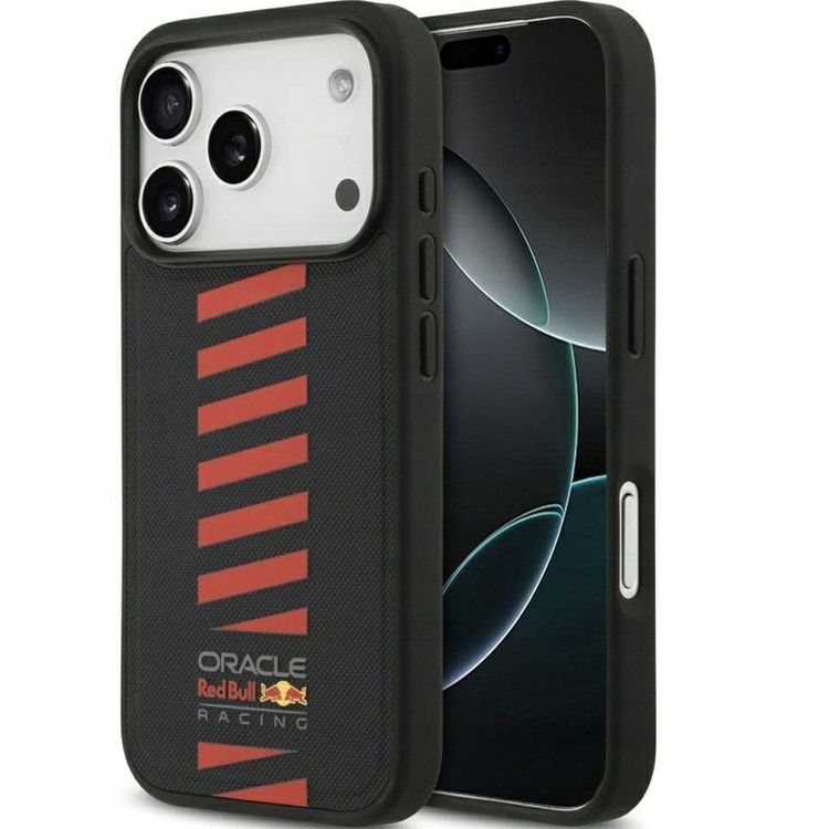 Tootefoto - Etui Red Bull Meshed Powerbar MagSafe do iPhone 17 Pro granatowy