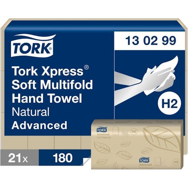 Tootefoto - Tork Tork Xpress Pehme, kolme paneeliga r tik, naturaalne Advanced
