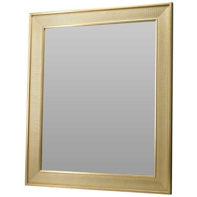 Tootefoto - Home Styling Collection Seinapeegel metallraamis, metalse efektiga, 49,5 x 59,5 cm