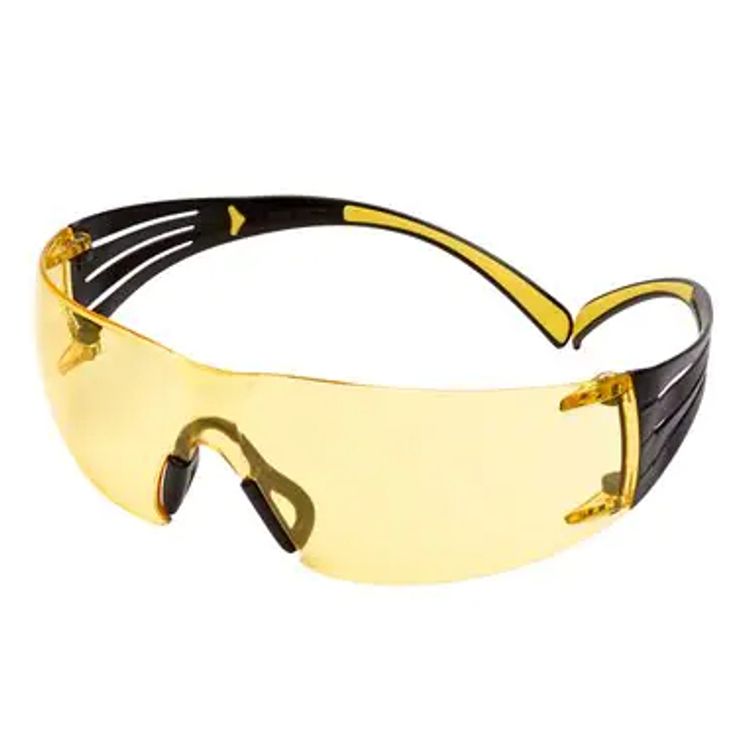 Tootefoto - 3M SecureFit 400 Kaitseprillid Must, Kollane