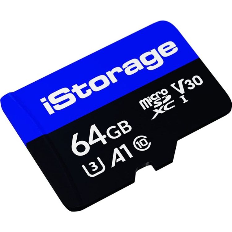 Tootefoto - iStorage IS-MSD-1-64 m lukaart 64 GB MicroSDHC UHS-III Klass 10