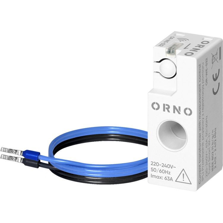 Tootefoto - hefaasiline voolutrafo m tesalvestusega, max. 250 V/63A, Tuya Smart Wi-Fi, V I-WE-532