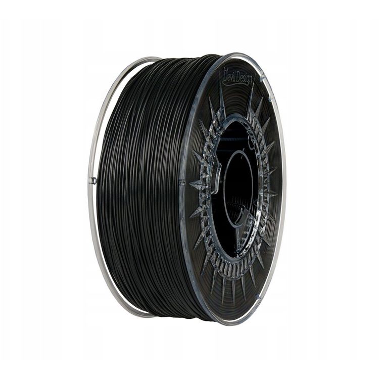 Tootefoto - Filament Devil Design ABS+ 1,75 mm 0,8 kg - must}