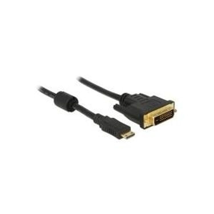 Tootefoto - DeLOCK 1m mini-HDMI/DVI DVI-D Must