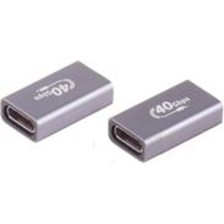 Tootefoto - ShiverPeaks SHVP BS13-60003 - Adapter USB 4.0 C Buchse> Buchse Metall - Adapter (BS13-60003)