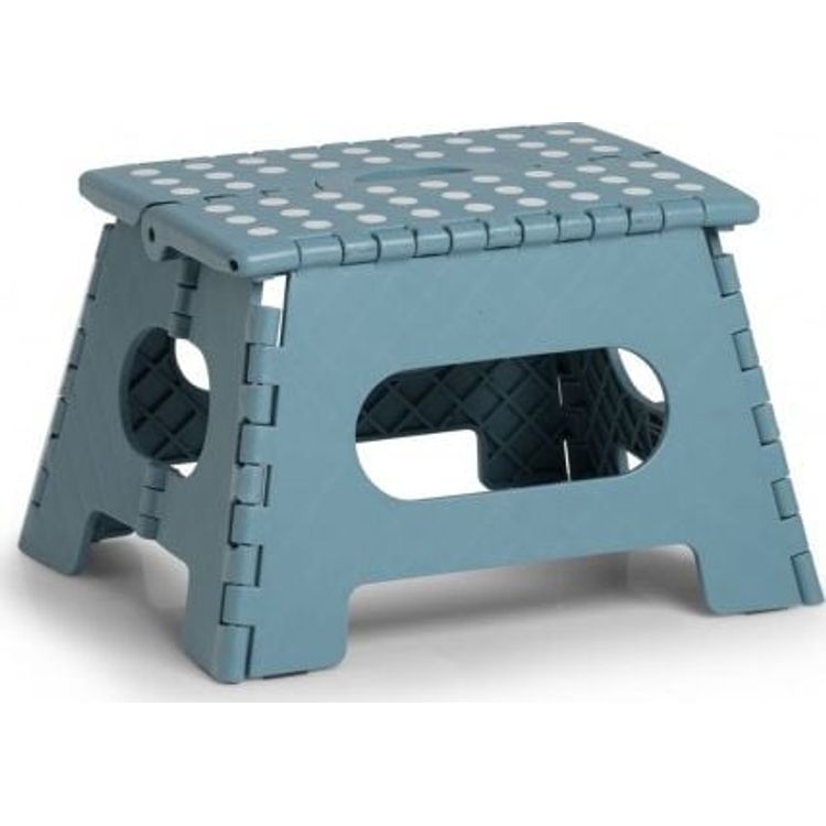 Tootefoto - Zeller Kokkupandav taburet, plastik, sinine, 35 x 28 x 22 cm