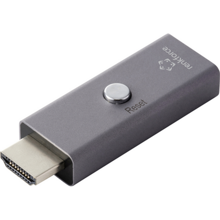 Tootefoto - Renkforce HDMI 8K 60Hz EDID Emulator Aluminum shell Gold plated plug DisplayPort (RF-6903182)