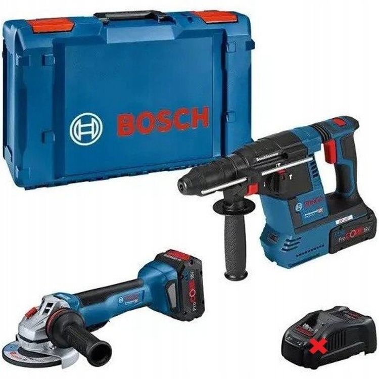 Tootefoto - GBH18V-26+GWS18V-10PC+2xPC5,5Ah+GAL XLB