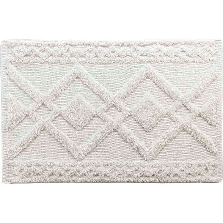 Tootefoto - Douceur d`Interieur GLADIS vannitoavaip, 100% puuvill, ekru, 50 x 80 cm