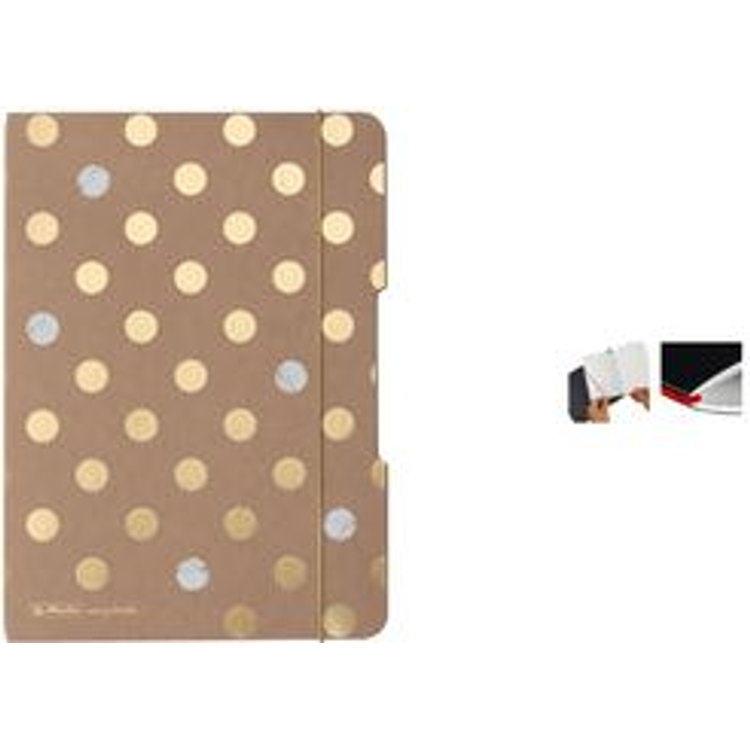 Tootefoto - Herlitz Pure Glam m rkmik A5 40 lehte Kuld