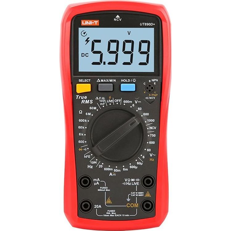 Tootefoto - Uni-T Uni-T UT890D+ universaalne arvesti