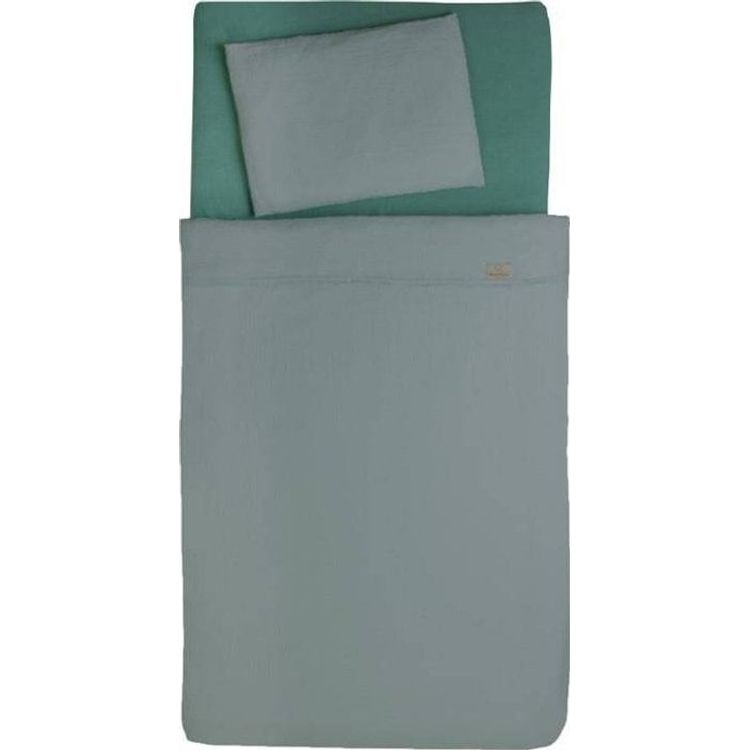 Tootefoto - Multitex voodipesu 100 x 135 2 puuvilla musliin 34