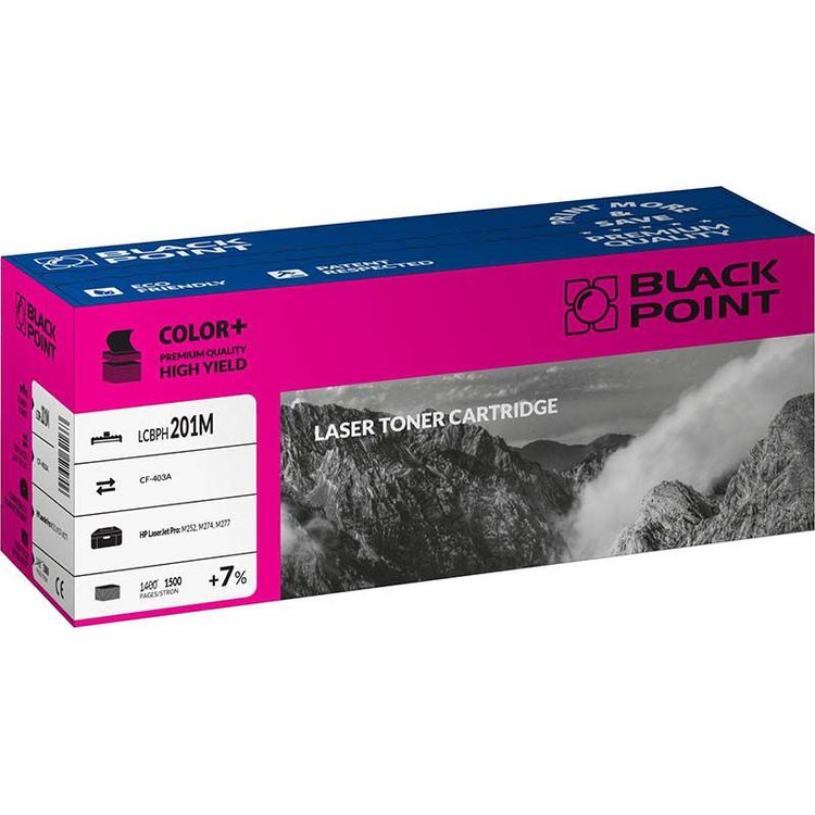 Tootefoto - Black Point LCBPH201M toonerikassett 1 tk Kokkusobiv Magenta