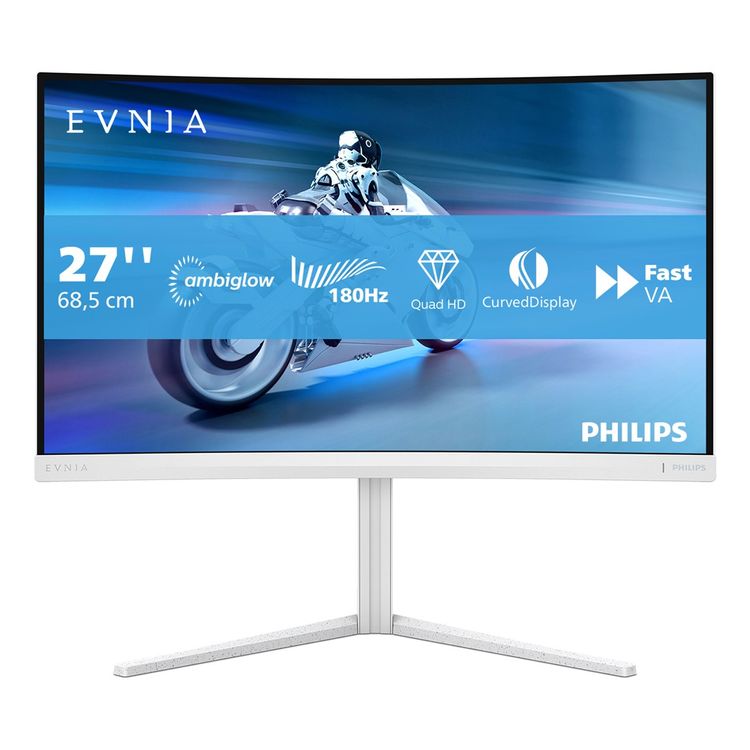 Tootefoto - Philips 68,5cm (27,0") 27M2C5501 16:09 2xHDMI+DP Curved wh.