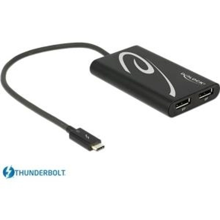Tootefoto - DeLOCK 62708 videokaabliadapter 0,27 m Must