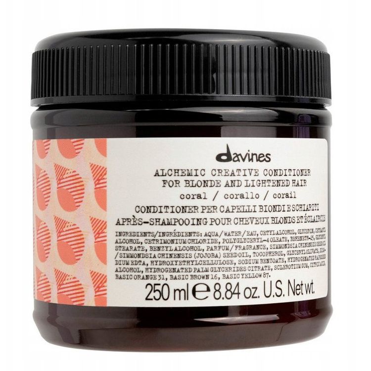 Tootefoto - Davines, alkeemia, juuksev rvi palsam, korall, suurendab v rvilist v rvi, naistele 250 ml