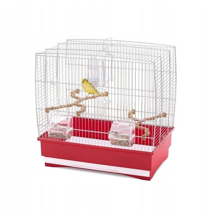 Tootefoto - Irene 2, puuri, lindude jaoks, punane, 45x27x43 cm