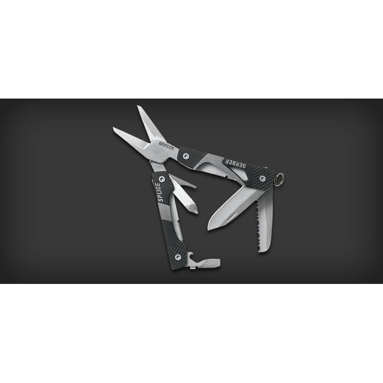 Tootefoto - Gerber Splice Pocket Tool multifunktsionaalsed n pitstangid V tmehoidja Must