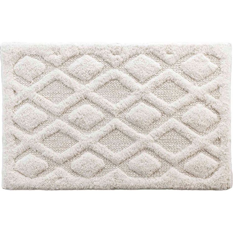 Tootefoto - Douceur d`Interieur NEMESIS vannitoavaip, 100% puuvill, ekru, 50 x 80 cm