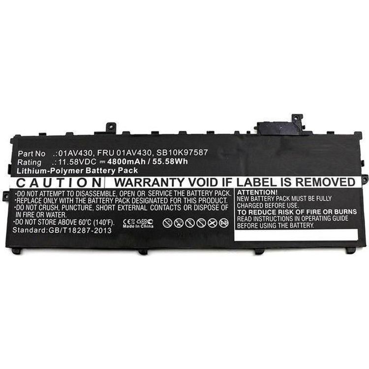 Tootefoto - CoreParts Laptop Battery 55Wh Li-Pol 11.58V 4800mAh Black - Batterie - 4.800 mAh (01AV494-CP)