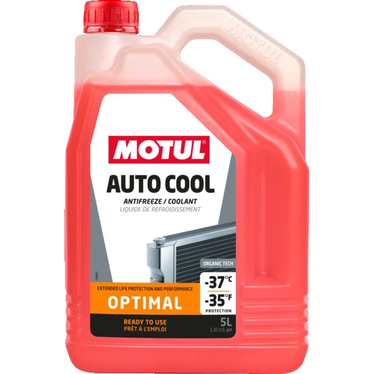 Tootefoto - Motul Auto Cool Optimal -37 C Jahutusvedelik Oranz 5L