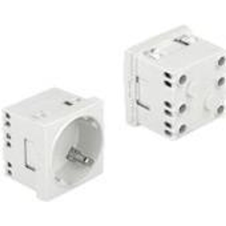 Tootefoto - DeLOCK 81324 pistikupesa CEE 7/3 Valge