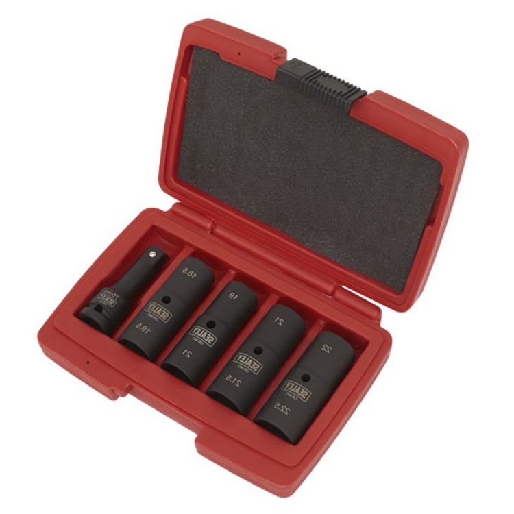 Tootefoto - Padrun 1/2", 5 tk, Kuuskant, narre m t: 18.5, 19, 19.5, 20, 21, 21.5, 22, 22.5 mm