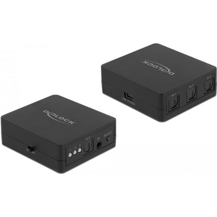 Tootefoto - DeLOCK 63395 audiol liti Must