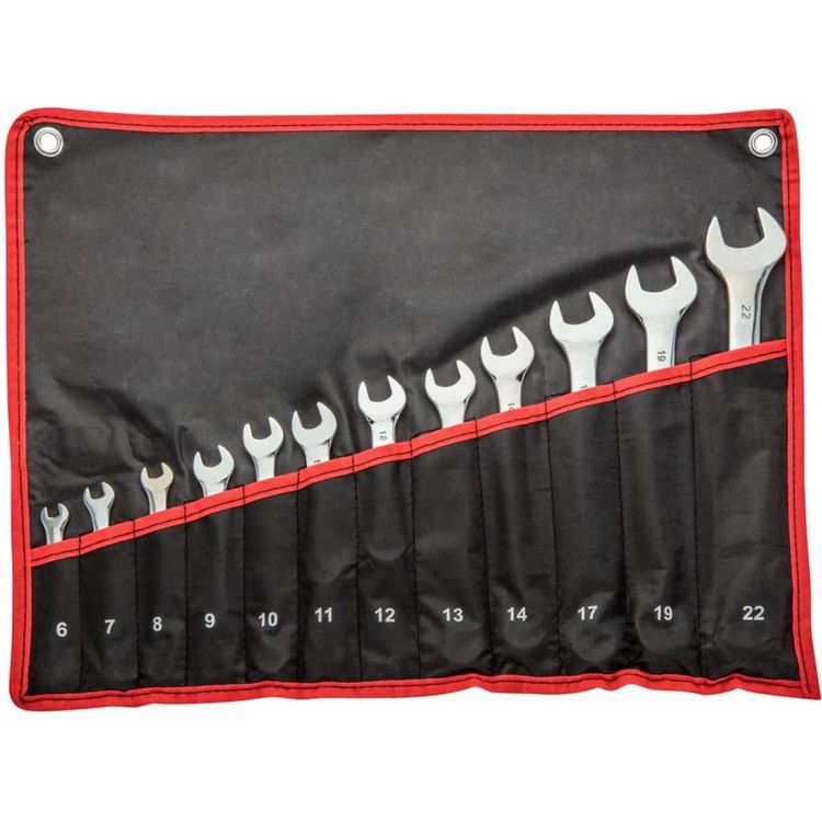 Tootefoto - TOP Tools flat-eye keys (flat-eye keys 6-22 mm, set of 12 pcs) - 35d359