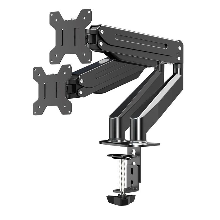 Tootefoto - Esperanza ERW020 Gas desk mount for two monitors 17-27 up to 6kg