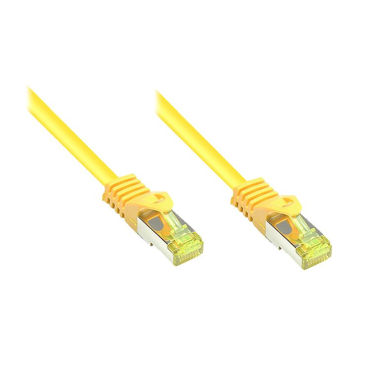Tootefoto - Alcasa 50m Cat7 RJ-45 v rgukaabel Kollane S/FTP (S-STP)
