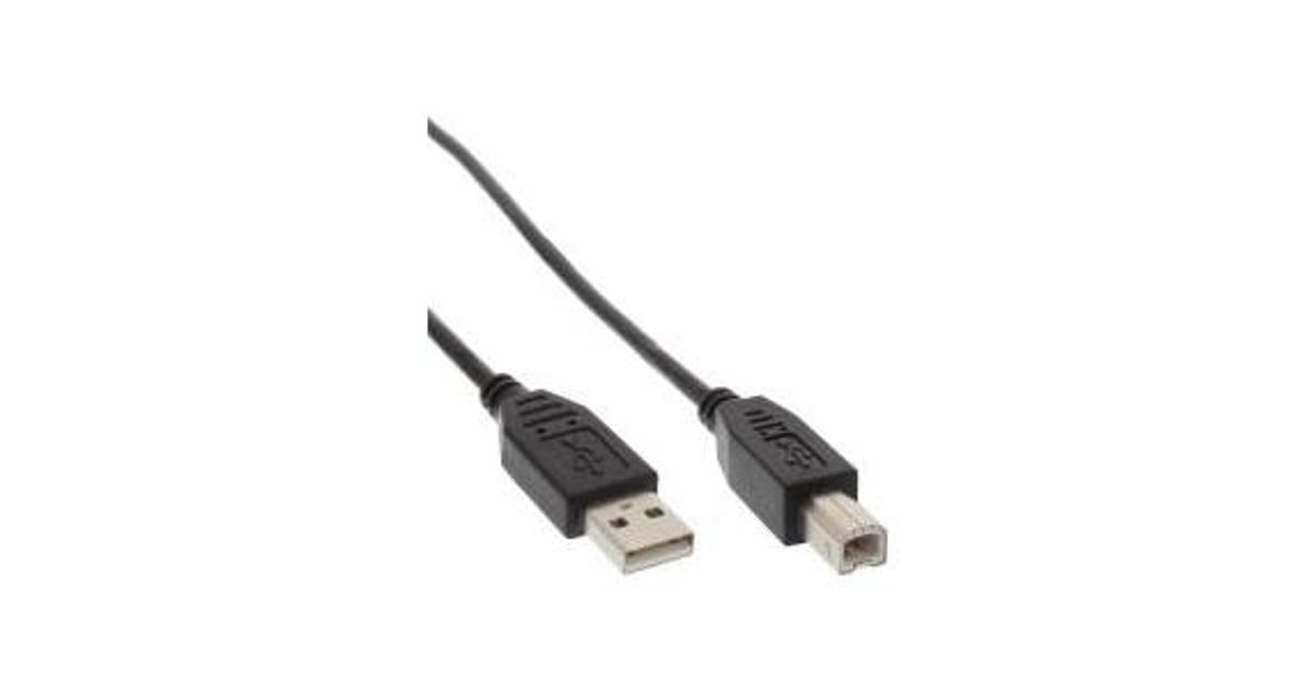 Inline Usb 20 Cable Type A Male B Male Black 3m Usb Cables And Adapters Cables Kvm 6563
