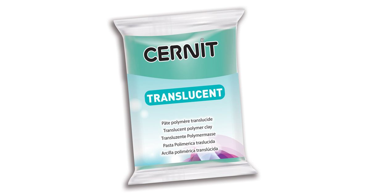 Cernit Translucent - Emerald Green 56g