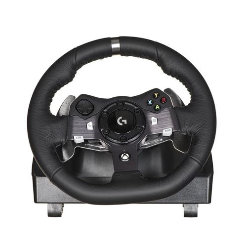 Logitech G G920 Driving Force Black USB 2.0 Steering wheel + Pedals ...