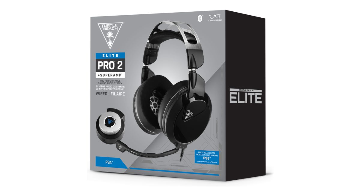 Elite Pro 2 White Pro Performance Gaming Headset for Xbox One, PS4, PC –  Turtle Beach®