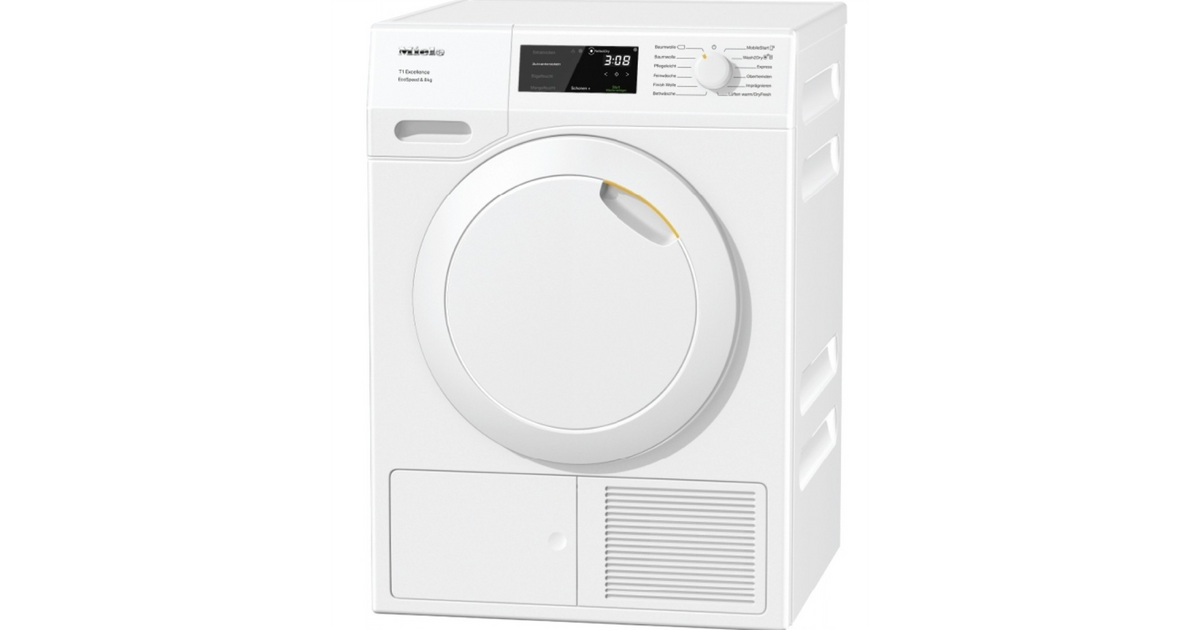 Miele TEC575WP tumble dryer Freestanding Frontload 8 kg A+++ White