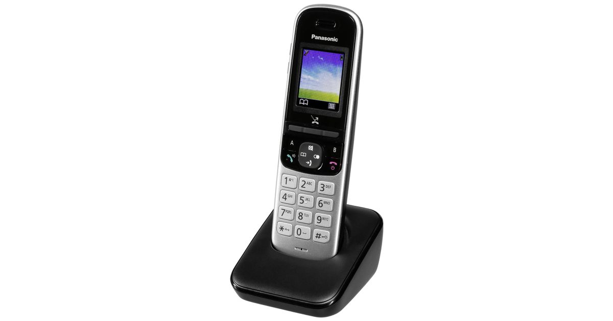 Panasonic KX-TGH710 Digitaalse Juhtmeta Tehnoloogia (DECT) Telefon ...