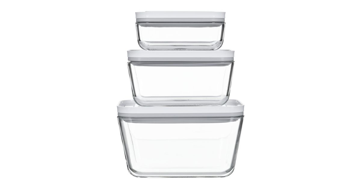 Vacuum-sealing FRESH & SAVE food container, 350 ml, glass - Zwilling