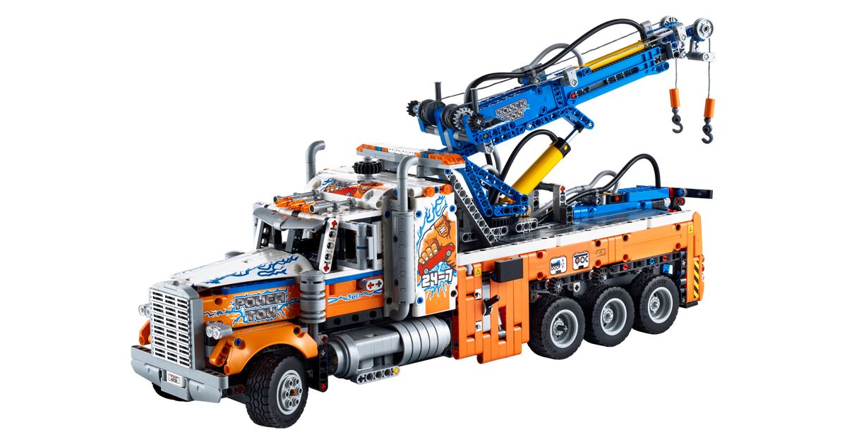 LEGO Technic 42128 Vastupidav puksiirauto Construction Toys