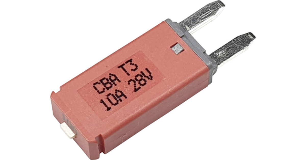 Hansor Circuit Breaker Mini, Type 3. Manual Reset, 10A Cba3 Series 10A