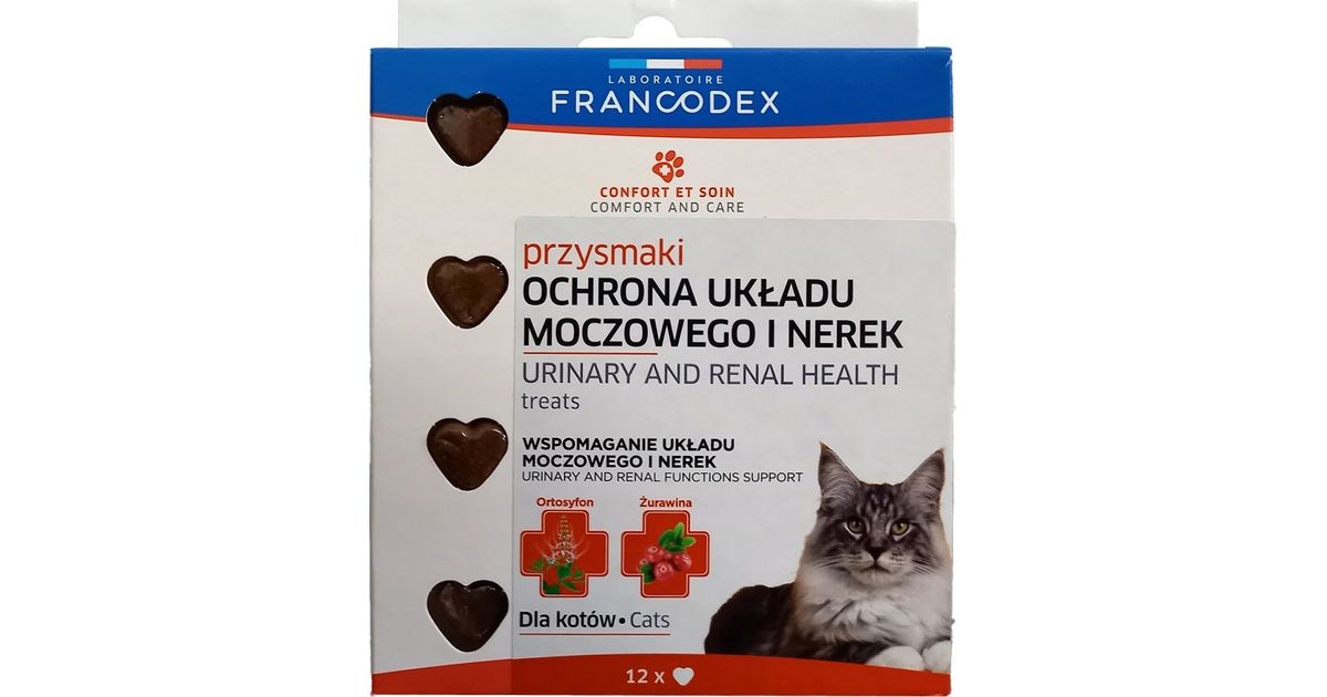 FRANCODEX SNACK PER GATTI CONFORT URINARIO E RENALE 18 Gr