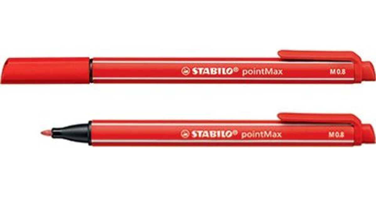 STABILO pointMAX fineliner Medium Red 1 pc(s) - Pencils and