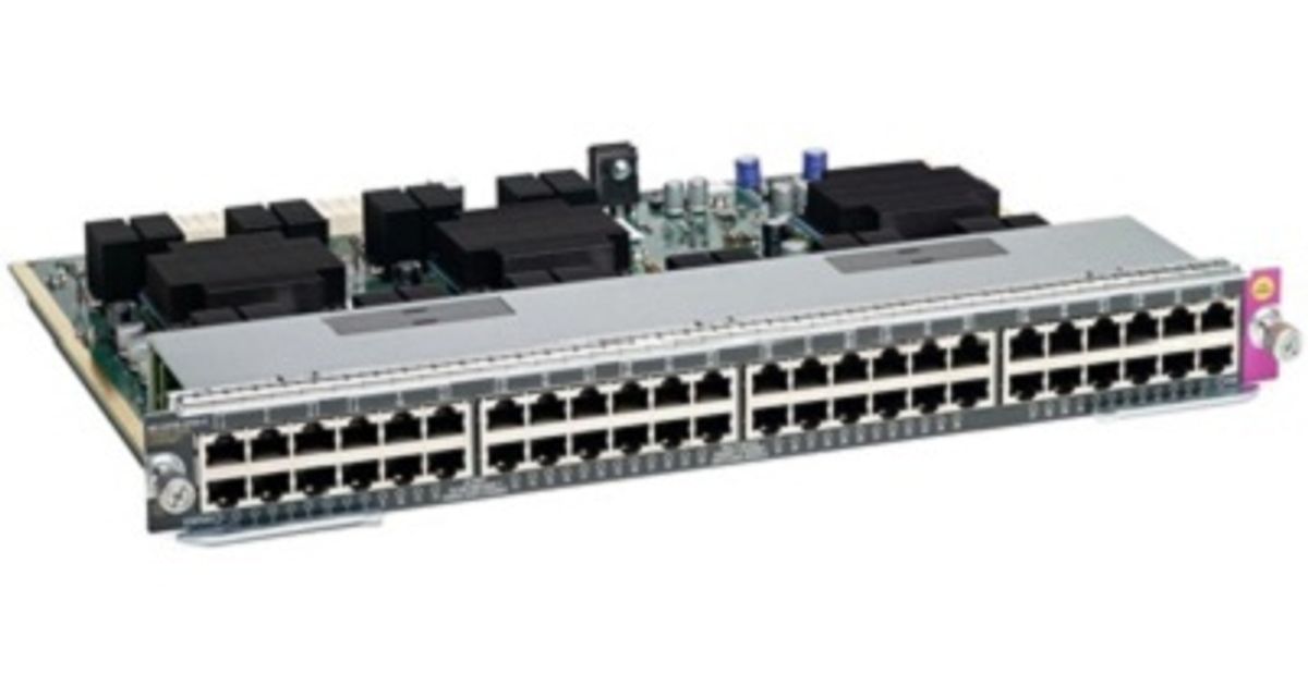 Cisco WS-X4748-RJ45-E= võrgukommutaatori moodul Kiire Ethernet, Gigabit ...