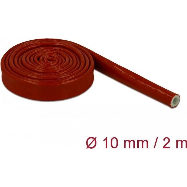 Tootefoto - DeLOCK 18897 kaabliisolatsioon Kaablisoomus Punane 1 tk