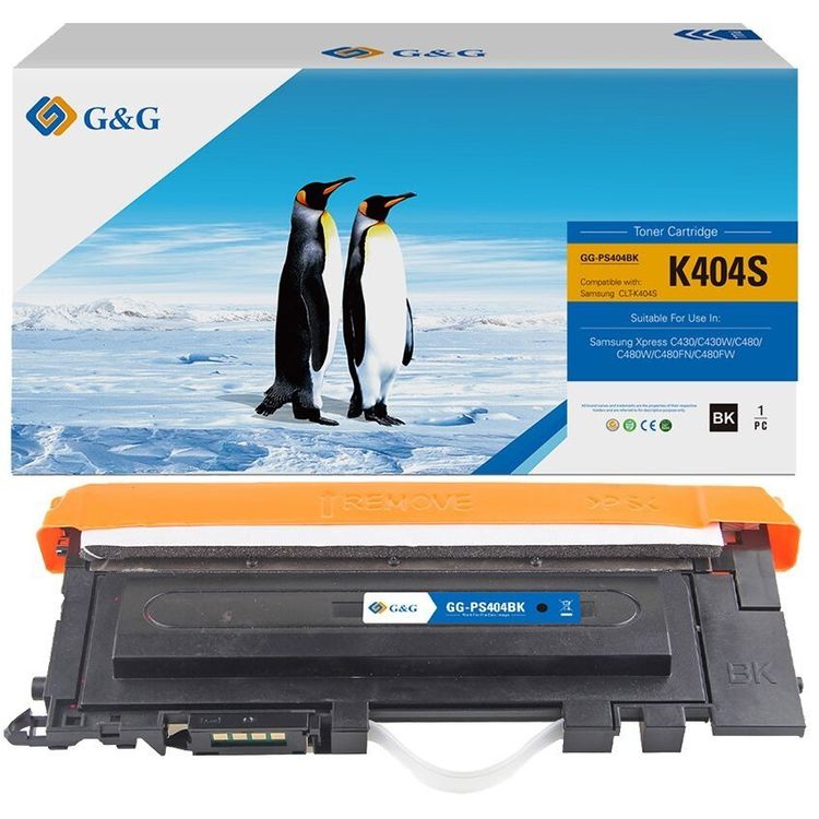 Tootefoto - G&G Toner kompatibel mit Samsung CLT-K404S/ HP SU100A