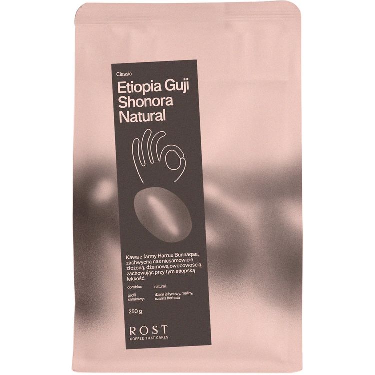 Tootefoto - Kawa ziarnista ROST - kawa ziarnista Etiopia Guji Gemechu Shonora Natural Filter 250 g