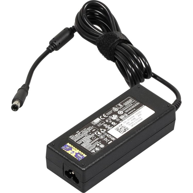 Tootefoto - Dell AC Adapter, 90W, 19.5V, 3 Pin, 7.4mm, C6 Power Cord,