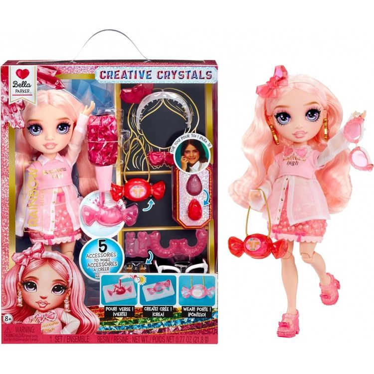 Tootefoto - Doll Rainbow High Creative Crystals, Bella
