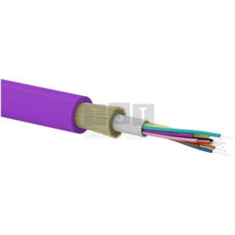 Tootefoto - Kabel wiat owodowy OM4 B2ca U-DQ(ZN)BH uniwersalny trudnopalny "FireHardy" MM 24G 50/125 LSOH ALANTEC